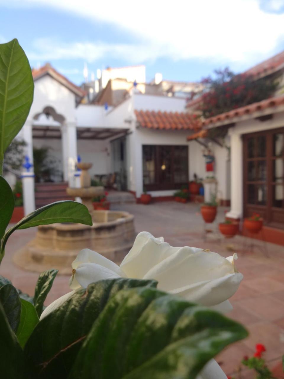 El Jardin De Su Merced B&B 수크레 외부 사진